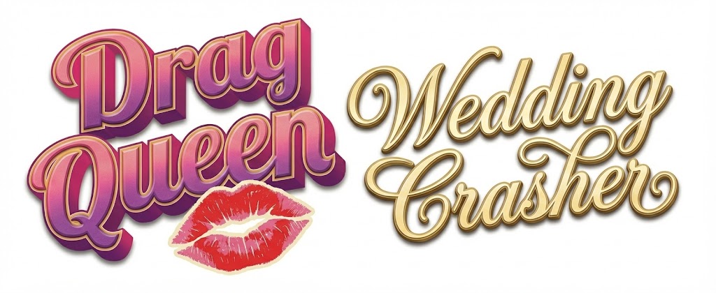 Drag Queen Wedding Crashers Logo